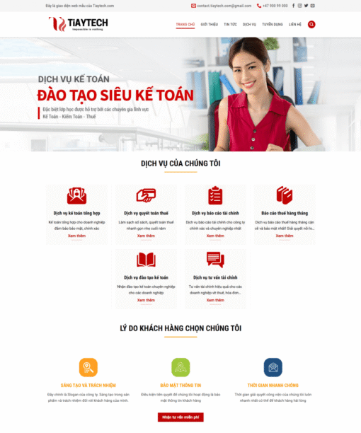 Website giới thiệu công ty