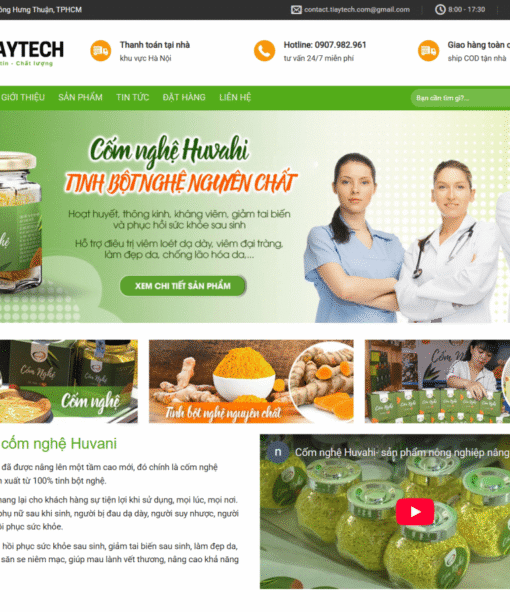Website dược phẩm